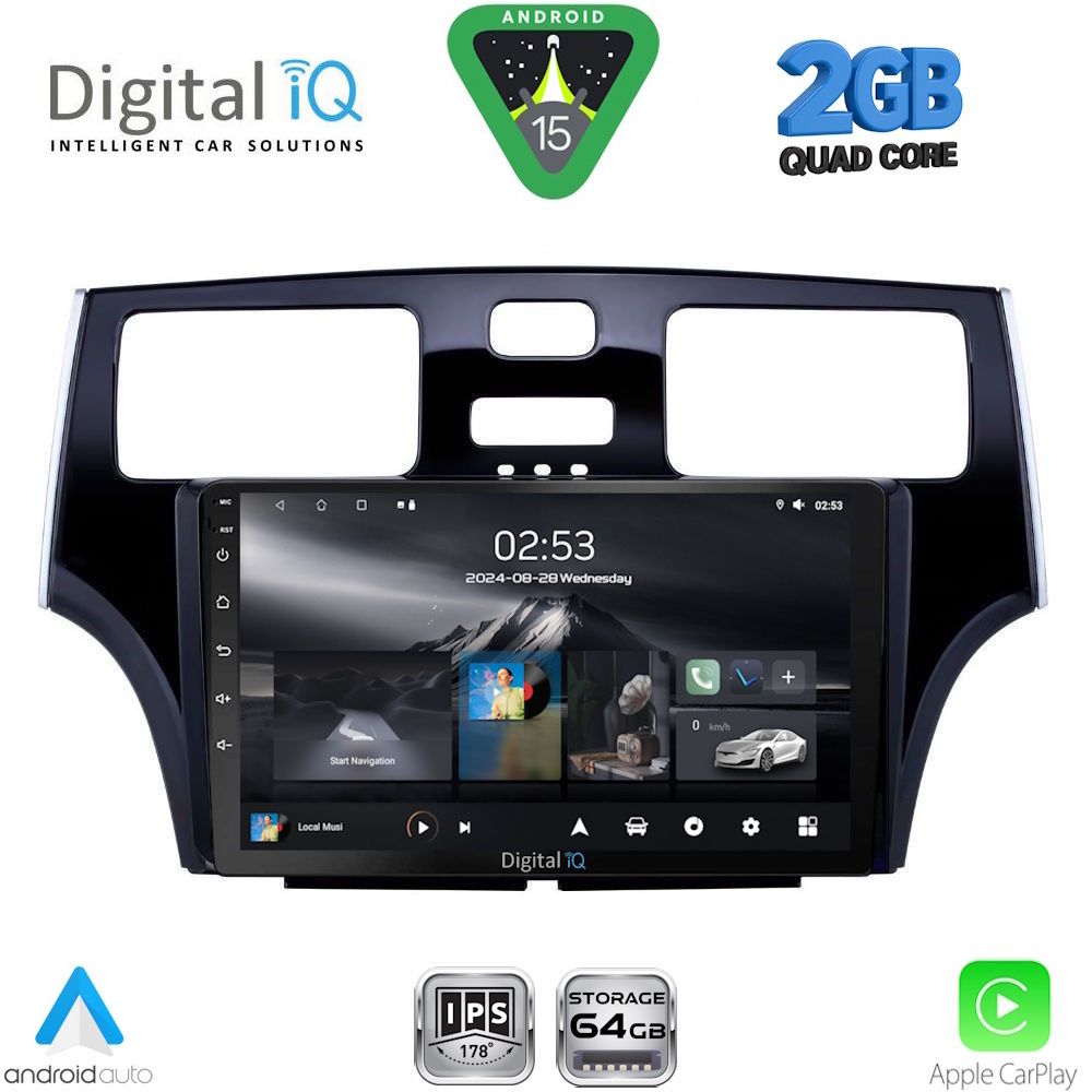 Βλησαρούλης Car Center - DIGITAL IQ RSD 1342_CPA (9inc) MULTIMEDIA TABLET for LEXUS ES 300 mod. 2000-2006