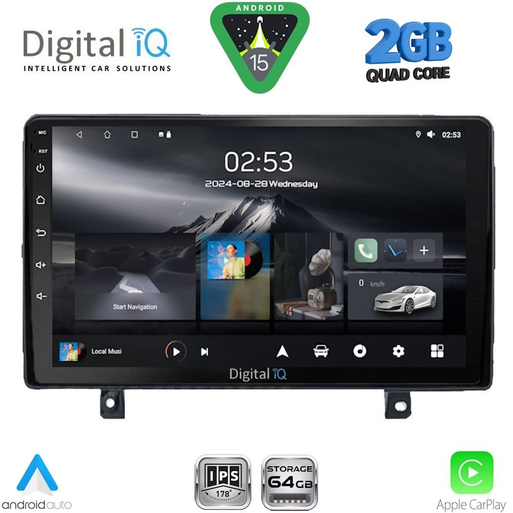Βλησαρούλης Car Center - DIGITAL IQ RSD 1485_CPA (9inc) MULTIMEDIA TABLET for OPEL ASTRA H mod. 2004-2010