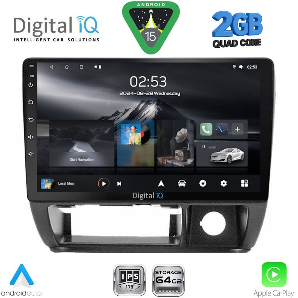 Βλησαρούλης Car Center - DIGITAL IQ RSD 1677_CPA (9inc) MULTIMEDIA TABLET for SUZUKI JIMNY mod. 1998-2005