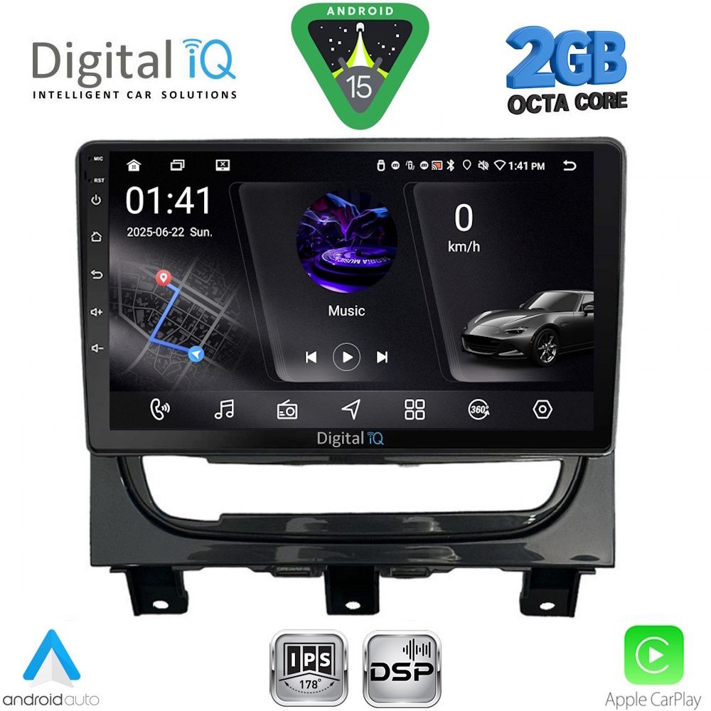 Βλησαρούλης Car Center - DIGITAL IQ RSF 4146_CPA (9inc) MULTIMEDIA TABLET for FIAT STRADA mod. 2012-2020