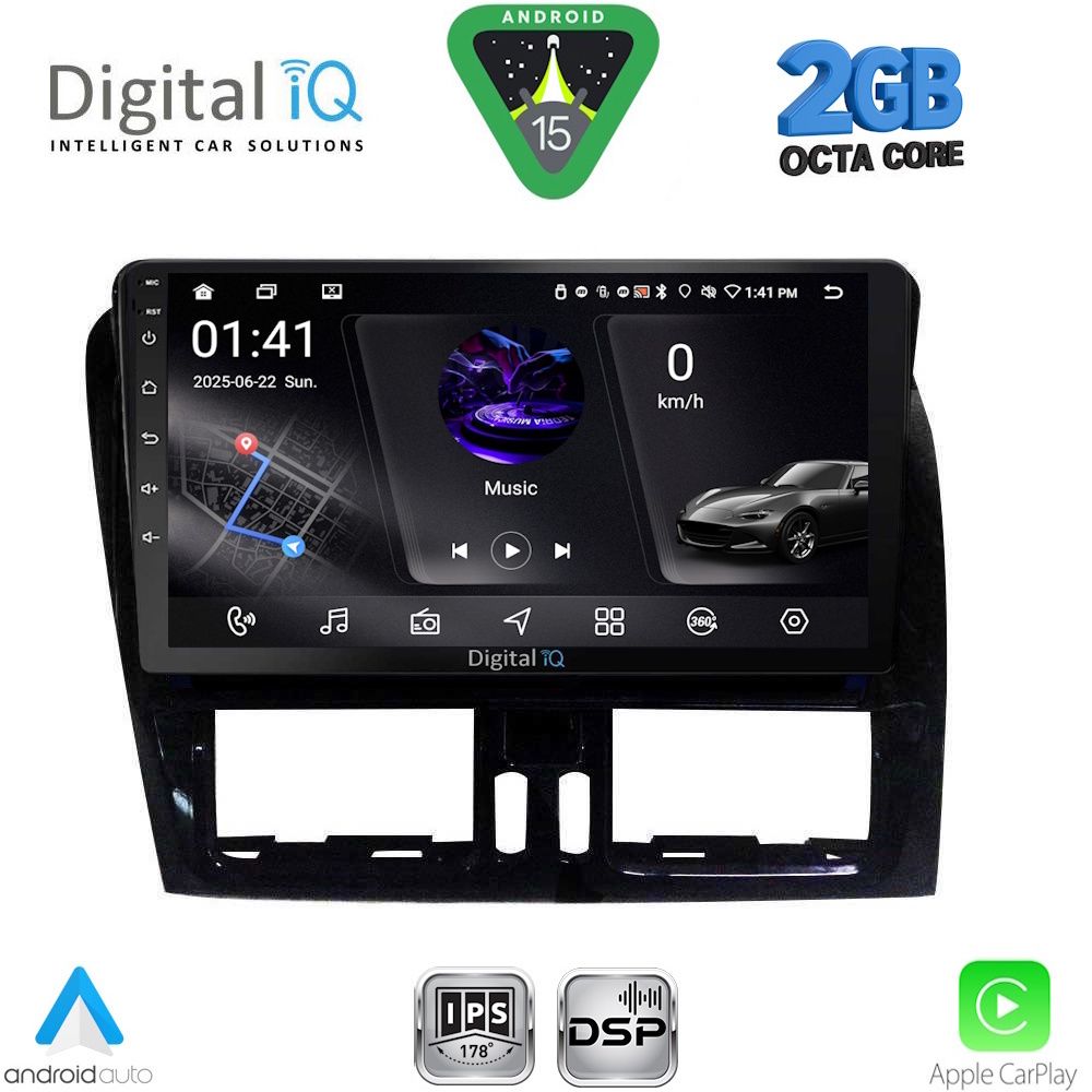 Βλησαρούλης Car Center - DIGITAL IQ RSF 4787_CPA (9inc) MULTIMEDIA TABLET for VOLVO XC60 mod. 2009-2017
