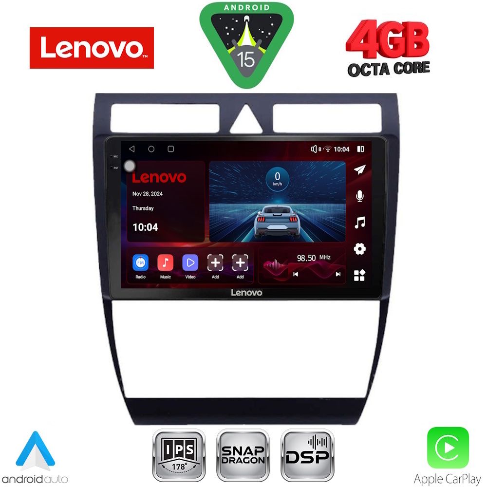 Βλησαρούλης Car Center - LENOVO SSV 9006_CPA (9inc) MULTIMEDIA TABLET for AUDI A6 mod. 1998-2005