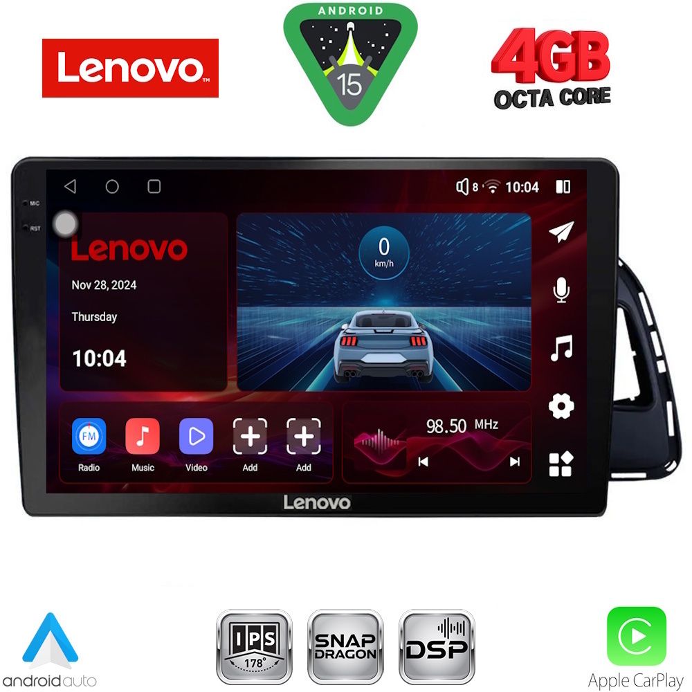 Βλησαρούλης Car Center - LENOVO SSV 9015_CPA (10inc) MULTIMEDIA TABLET for AUDI Q5 mod. 2010-2018