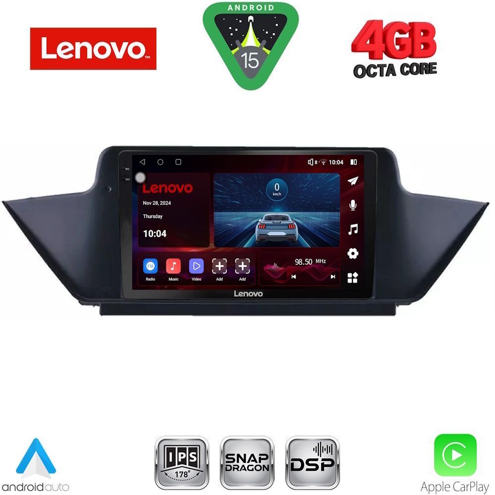 Βλησαρούλης Car Center - LENOVO SSV 9056_CPA (10inc) MULTIMEDIA TABLET for BMW X1 mod. 2009-2015
