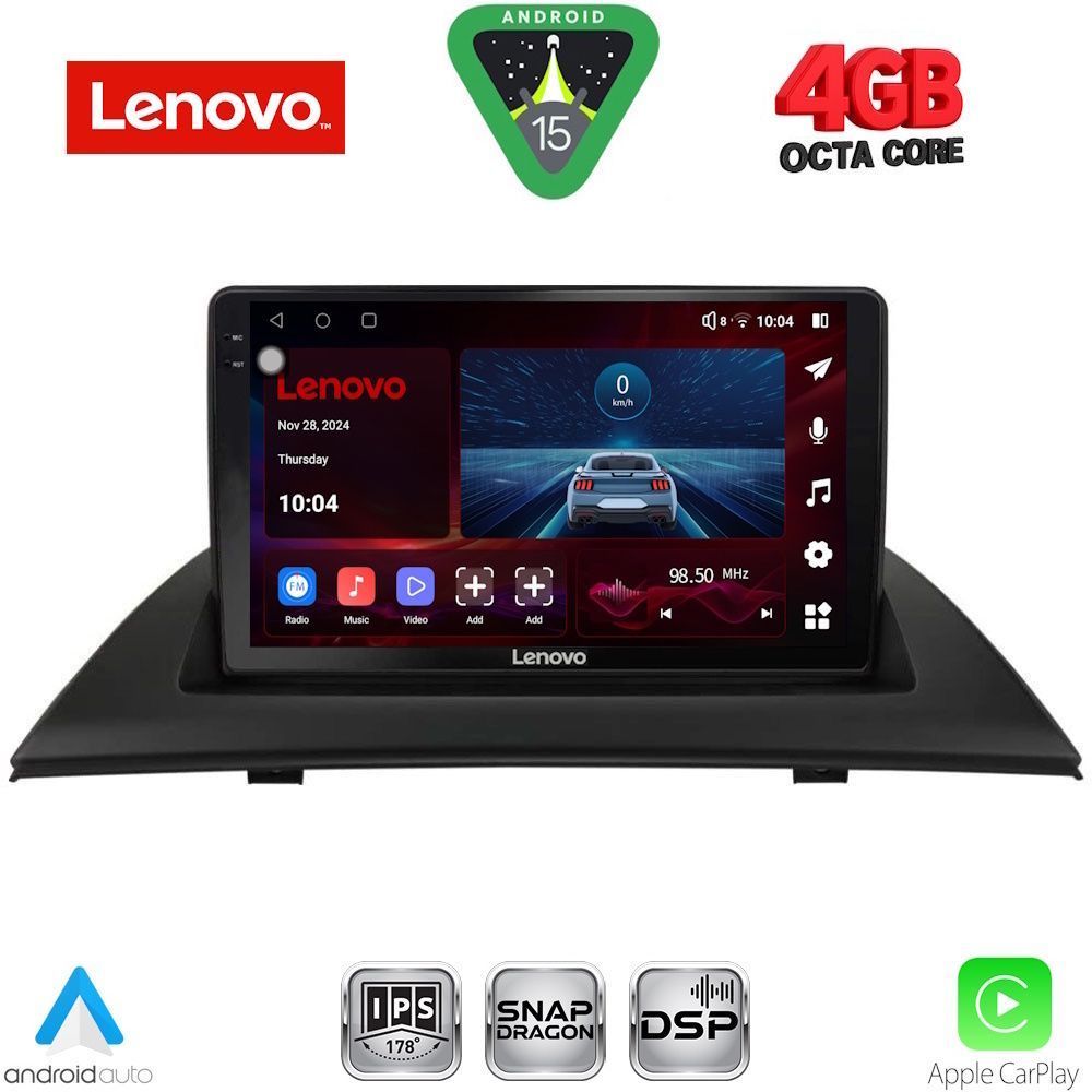 Βλησαρούλης Car Center - LENOVO SSV 9058_CPA (9inc) MULTIMEDIA TABLET for BMW X3 (E83) mod. 2003-2010