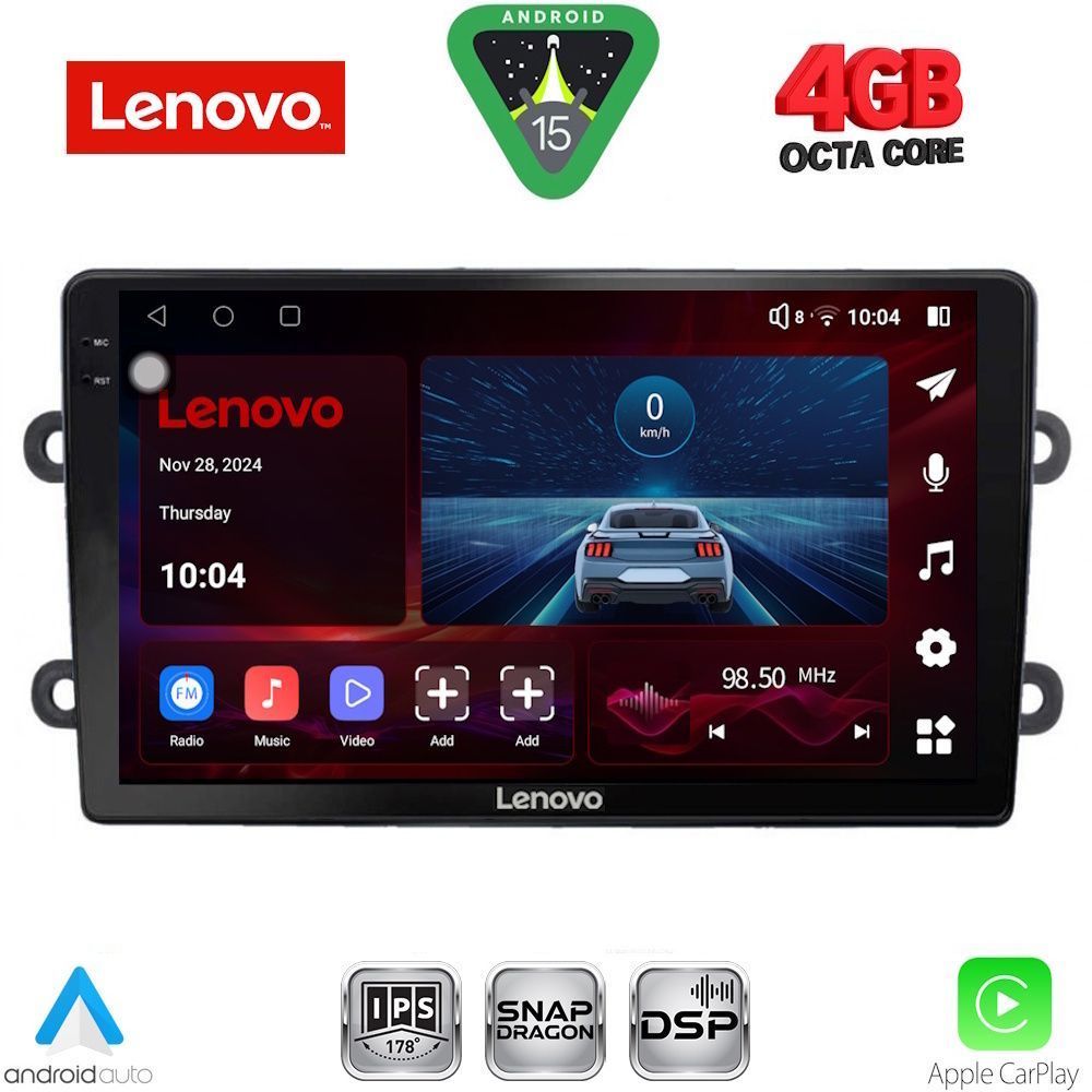 Βλησαρούλης Car Center - LENOVO SSV 9102_CPA (9inc) MULTIMEDIA TABLET for DACIA DUSTER mod. 2012-2019