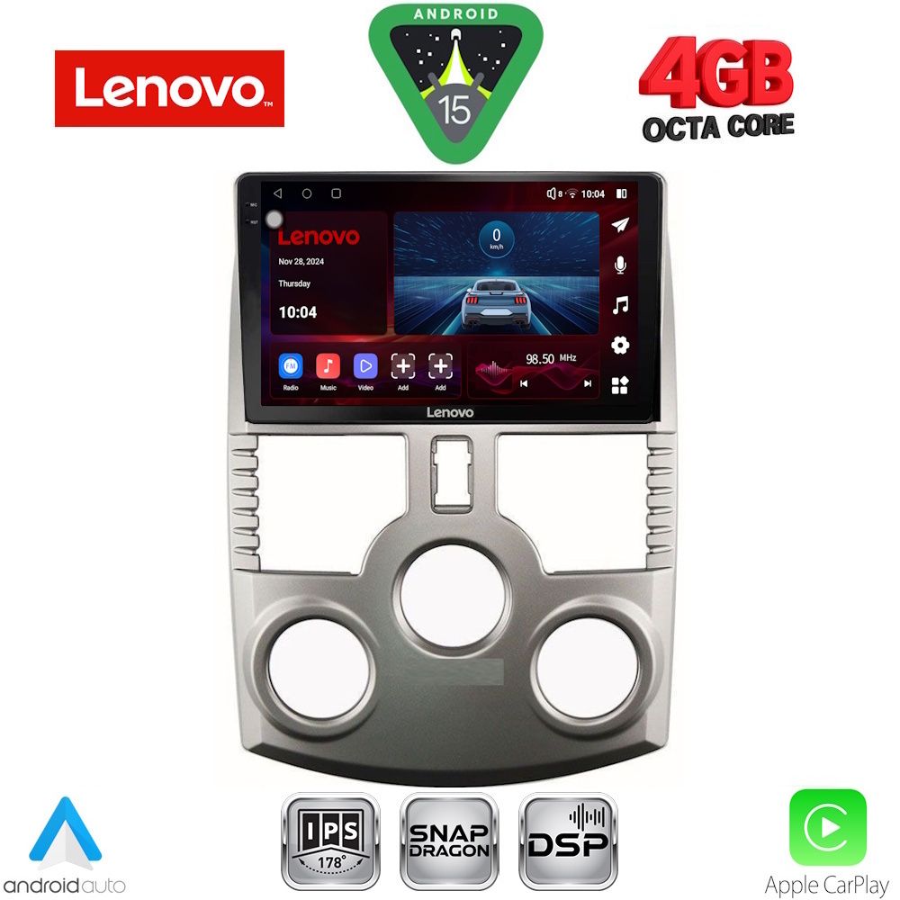 Βλησαρούλης Car Center - LENOVO SSV 9126_CPA (9inc) MULTIMEDIA TABLET for DAIHATSU TERIOS mod. 2006-2017
