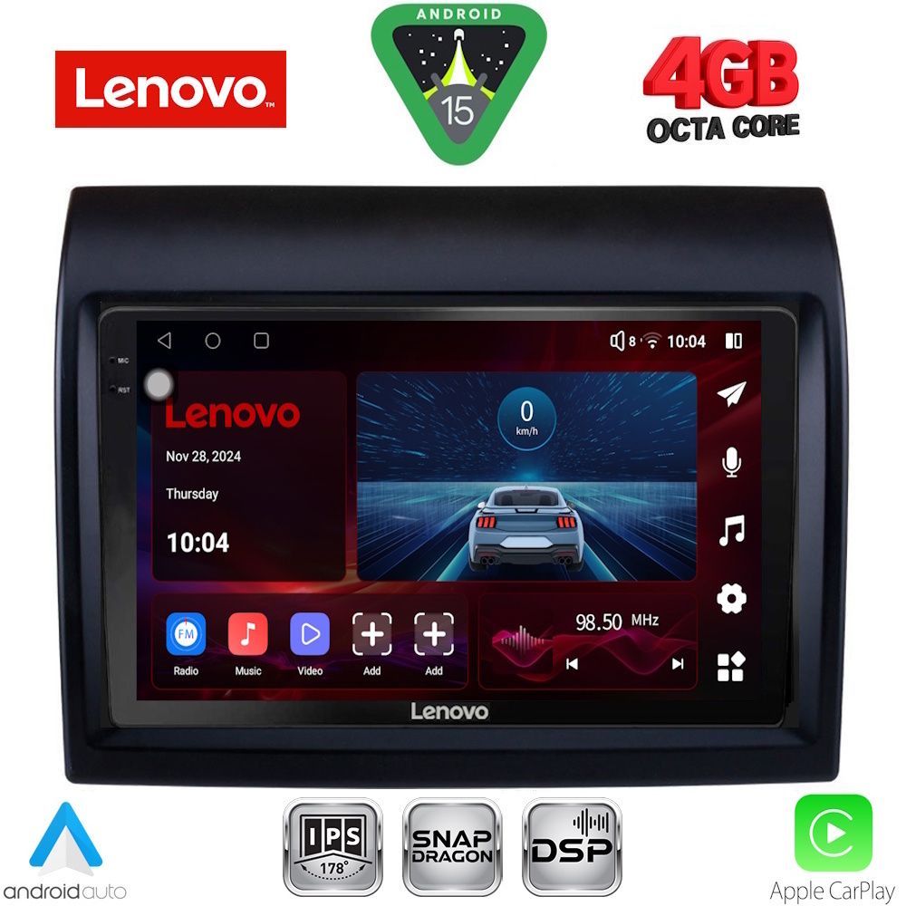 Βλησαρούλης Car Center - LENOVO SSV 9141_CPA (9inc) MULTIMEDIA TABLET for FIAT DUCATO – CITROEN JUMPER – PEUGEOT BOXER mod. 2011-2021