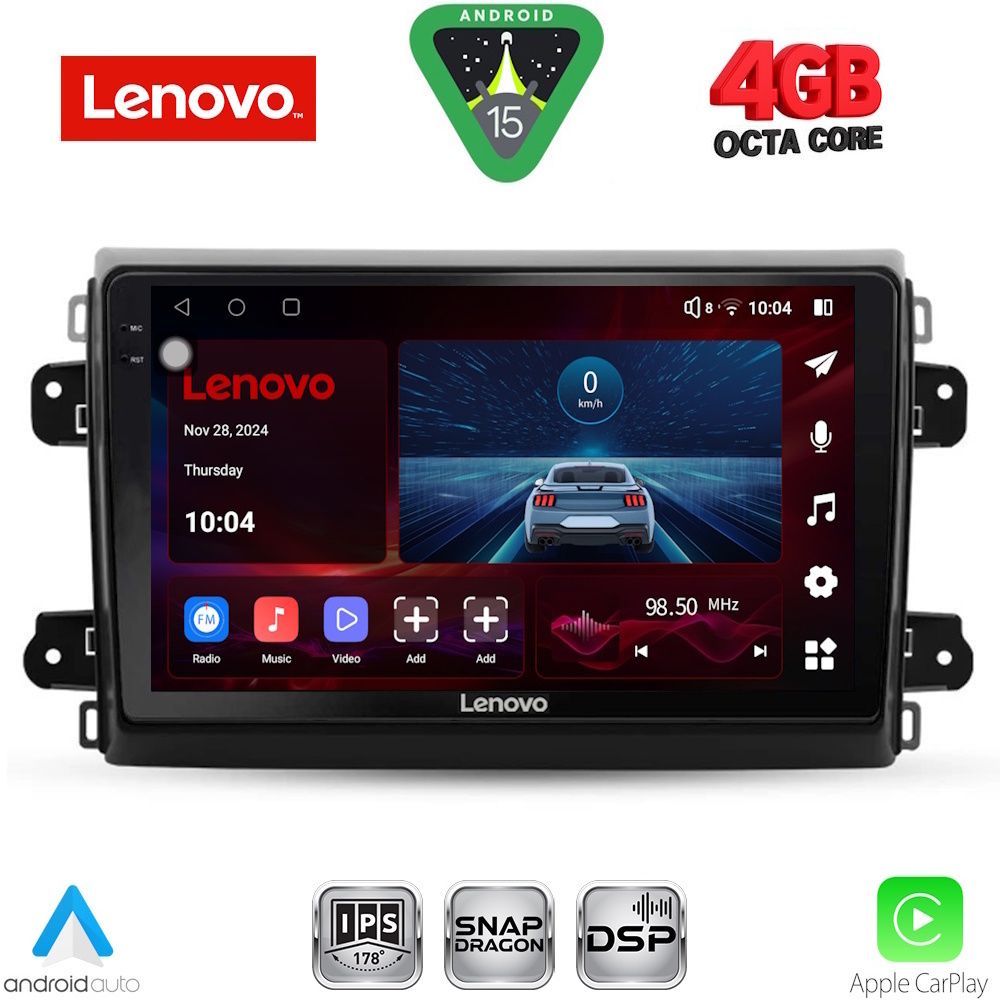 Βλησαρούλης Car Center - LENOVO SSV 9143_CPA (9inc) MULTIMEDIA TABLET for FIAT DUCATO mod. 2021>