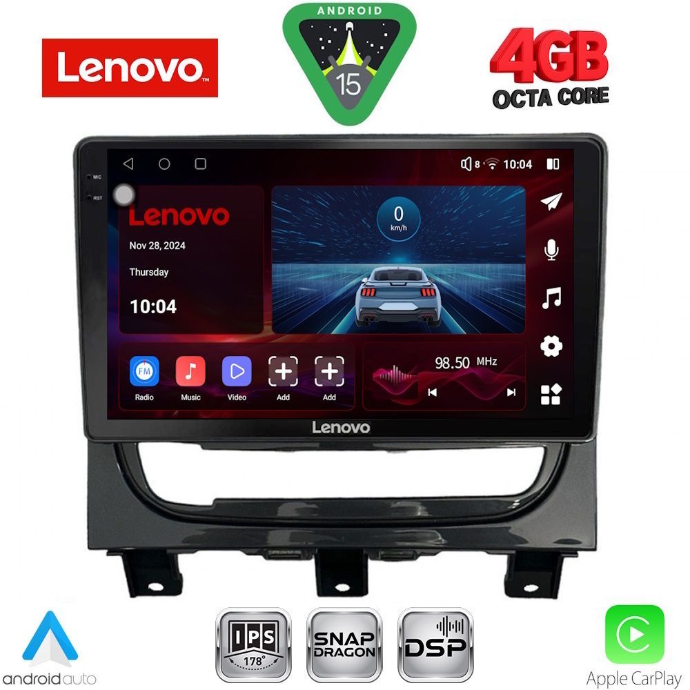 Βλησαρούλης Car Center - LENOVO SSV 9146_CPA (9inc) MULTIMEDIA TABLET for FIAT STRADA mod. 2012-2020
