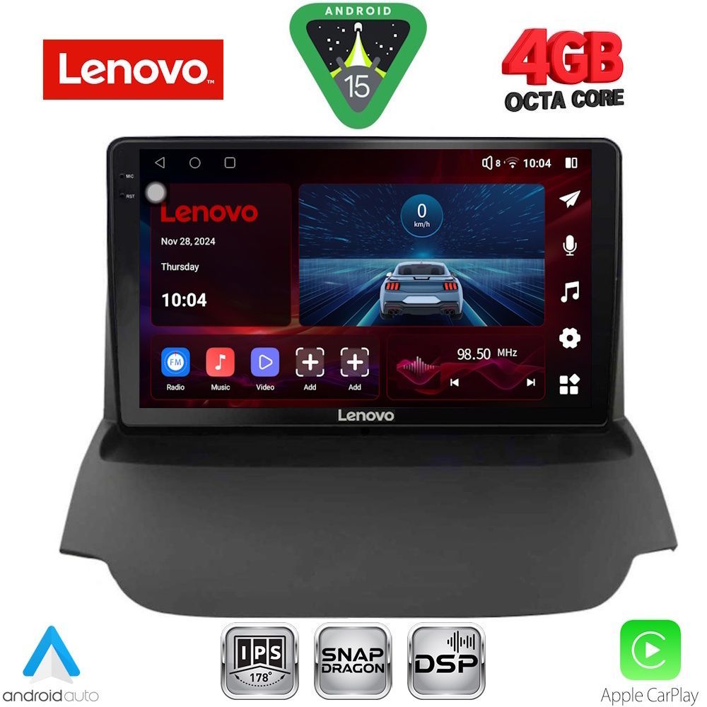 Βλησαρούλης Car Center - LENOVO SSV 9150_CPA (9inc) MULTIMEDIA TABLET for FORD ECOSPORT  mod. 2012-2018
