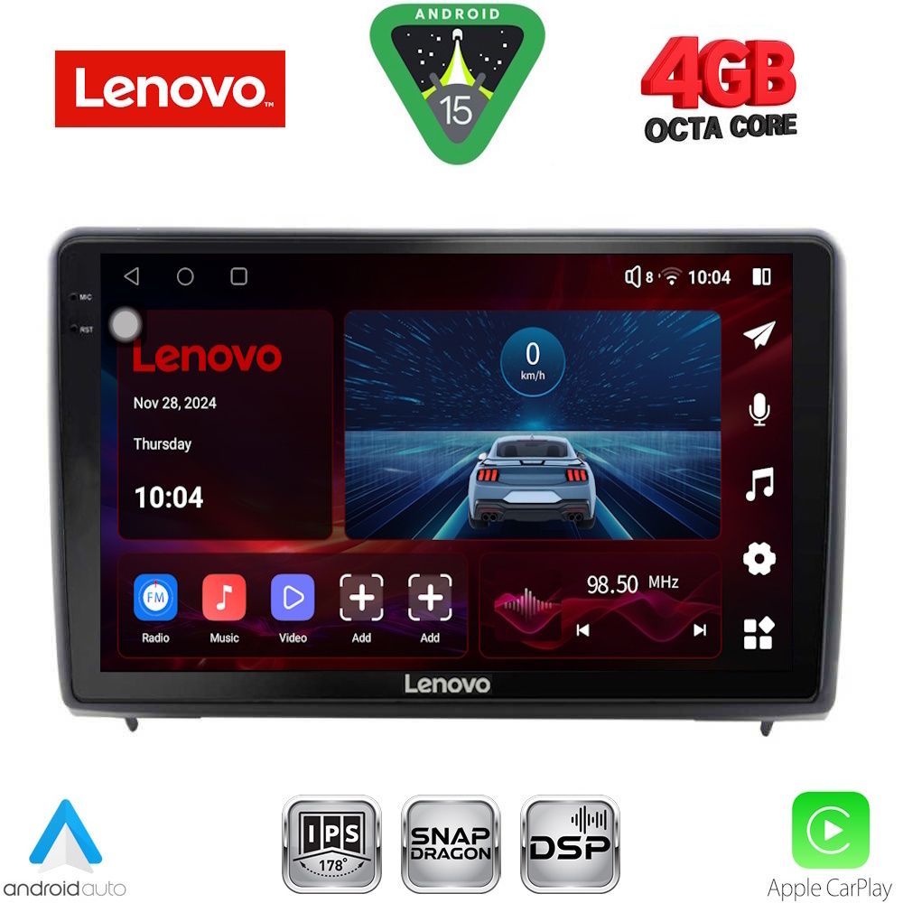 Βλησαρούλης Car Center - LENOVO SSV 9151_CPA (10inc) MULTIMEDIA TABLET for FORD ECOSPORT  mod. 2018>