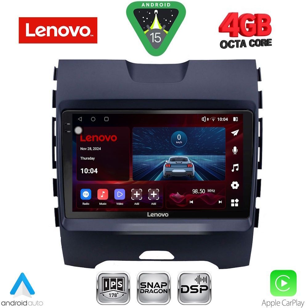 Βλησαρούλης Car Center - LENOVO SSV 9152_CPA (9inc) MULTIMEDIA TABLET for FORD EDGE  mod. 2015>