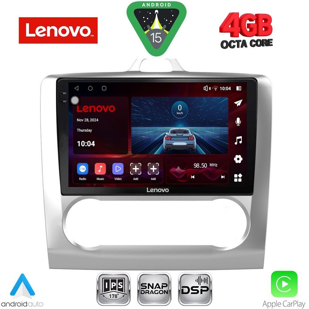 Βλησαρούλης Car Center - LENOVO SSV 9156_CPA CLIMA (9inc) MULTIMEDIA TABLET for FORD FOCUS mod. 2005-2012