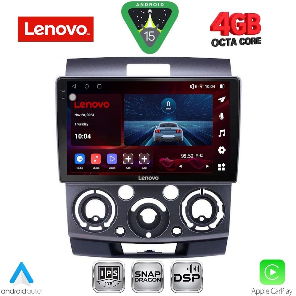 Βλησαρούλης Car Center - LENOVO SSV 9170_CPA (9inc) MULTIMEDIA TABLET for FORD RANGER | MAZDA BT50 mod. 2006-2011