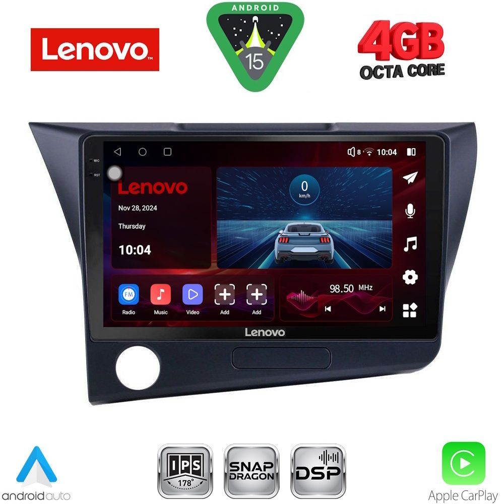 Βλησαρούλης Car Center - LENOVO SSV 9203_CPA (9inc) MULTIMEDIA TABLET for HONDA CRZ mod. 2010-2016