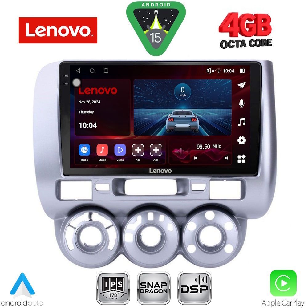 Βλησαρούλης Car Center - LENOVO SSV 9210_CPA A/C (9inc) MULTIMEDIA TABLET for HONDA JAZZ mod. 2002-2008