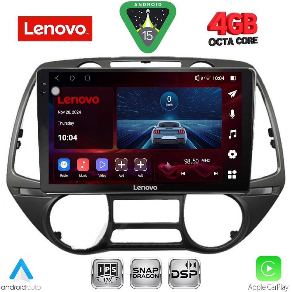 Βλησαρούλης Car Center - LENOVO SSV 9226_CPA  (9inc) MULTIMEDIA TABLET for HYUNDAI i20 mod. 2008-2013