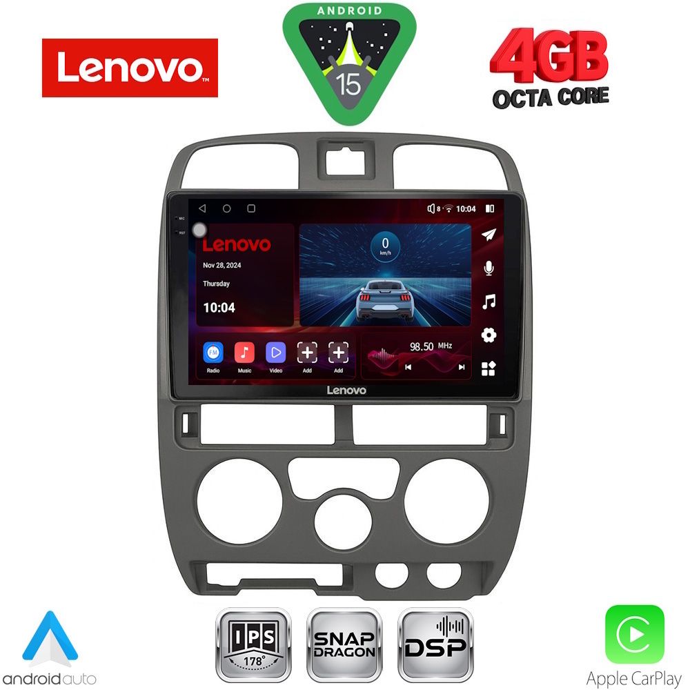 Βλησαρούλης Car Center - LENOVO SSV 9253GR_CPA (9inc) MULTIMEDIA TABLET for ISUZU D-MAX mod. 2002-2008 (GREY)