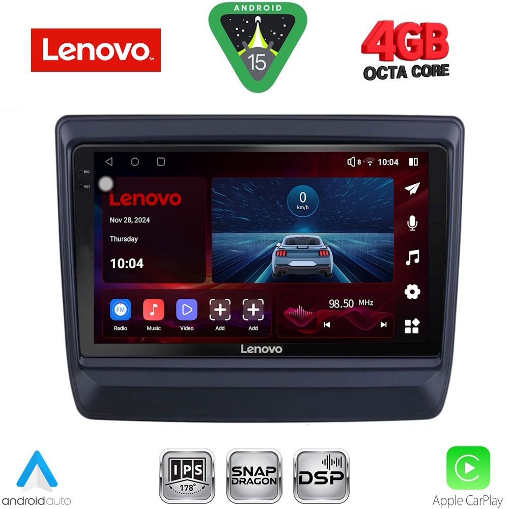 Βλησαρούλης Car Center - LENOVO SSV 9256_CPA (9inc) MULTIMEDIA TABLET for ISUZU DMAX mod. 2020>