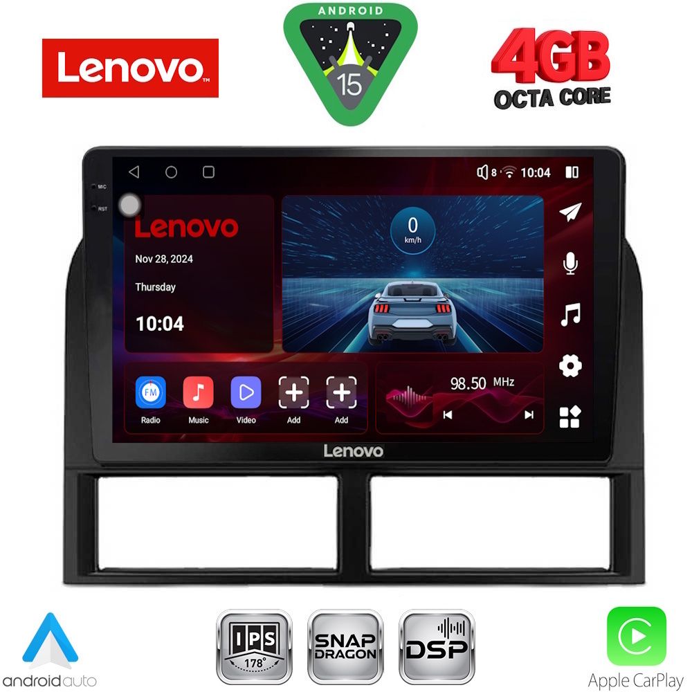 Βλησαρούλης Car Center - LENOVO SSV 9280_CPA (9inc) MULTIMEDIA TABLET for JEEP GRAND CHEROKEE mod. 1999-2004