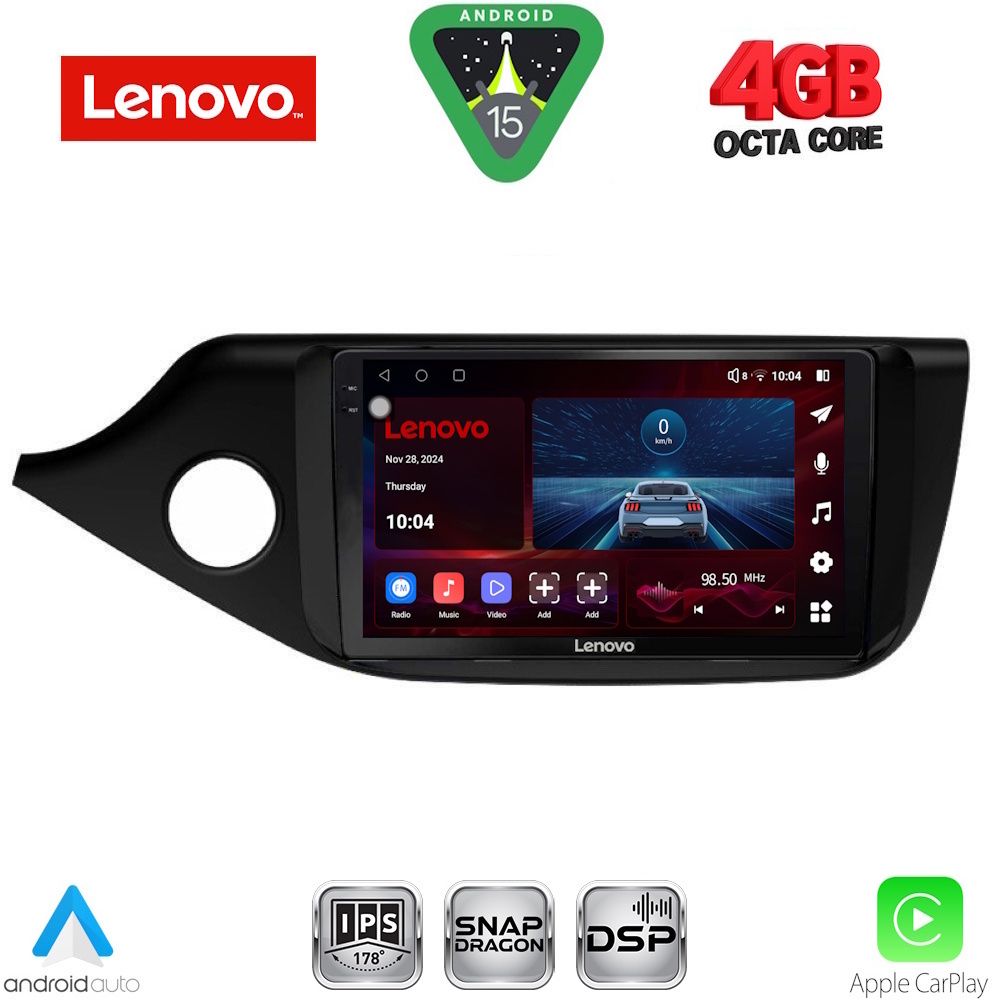 Βλησαρούλης Car Center - LENOVO SSV 9302_CPA (9inc) MULTIMEDIA TABLET for KIA CEED  mod. 2012-2018