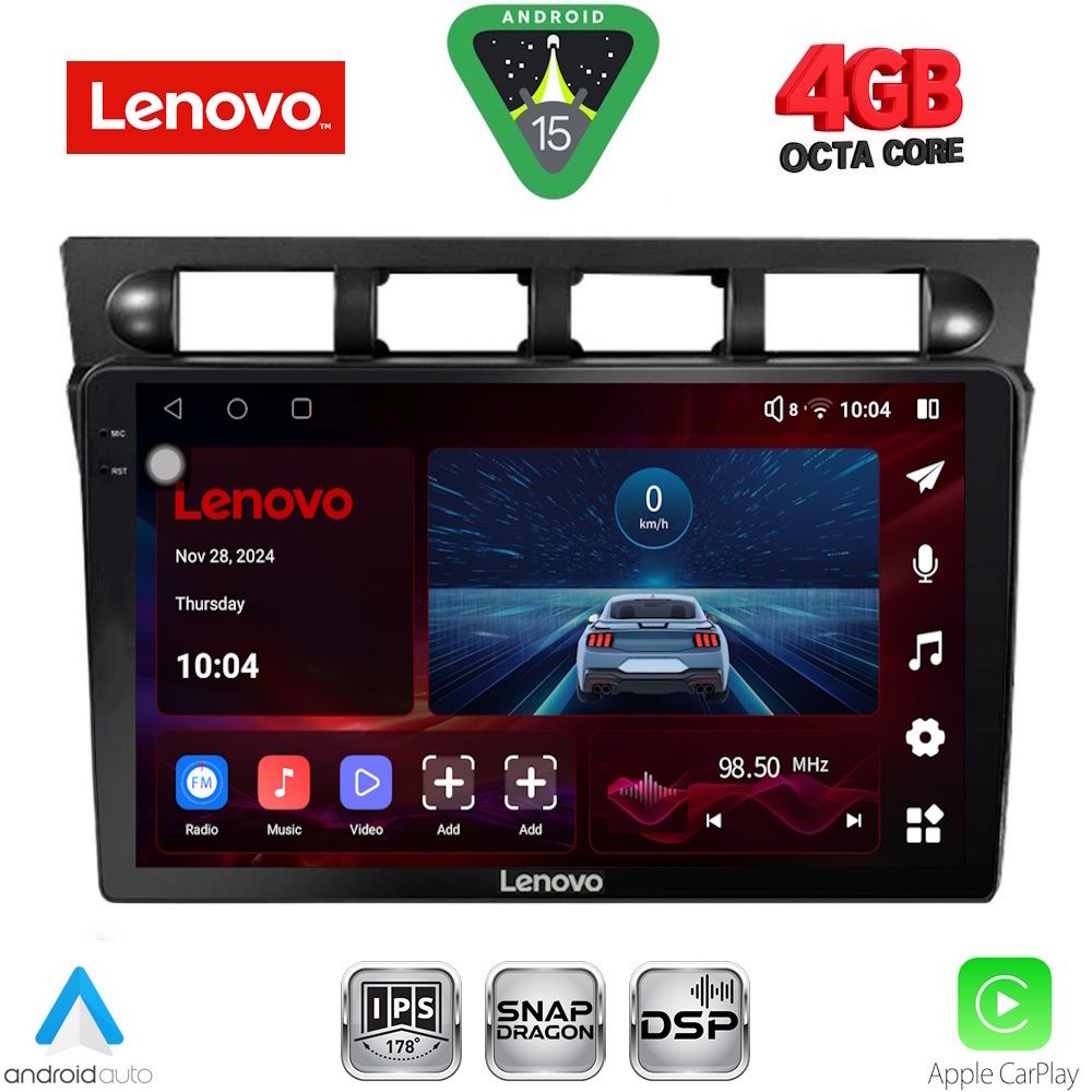 Βλησαρούλης Car Center - LENOVO SSV 9306_CPA (9inc) MULTIMEDIA TABLET for KIA PICANTO mod. 2004-2008