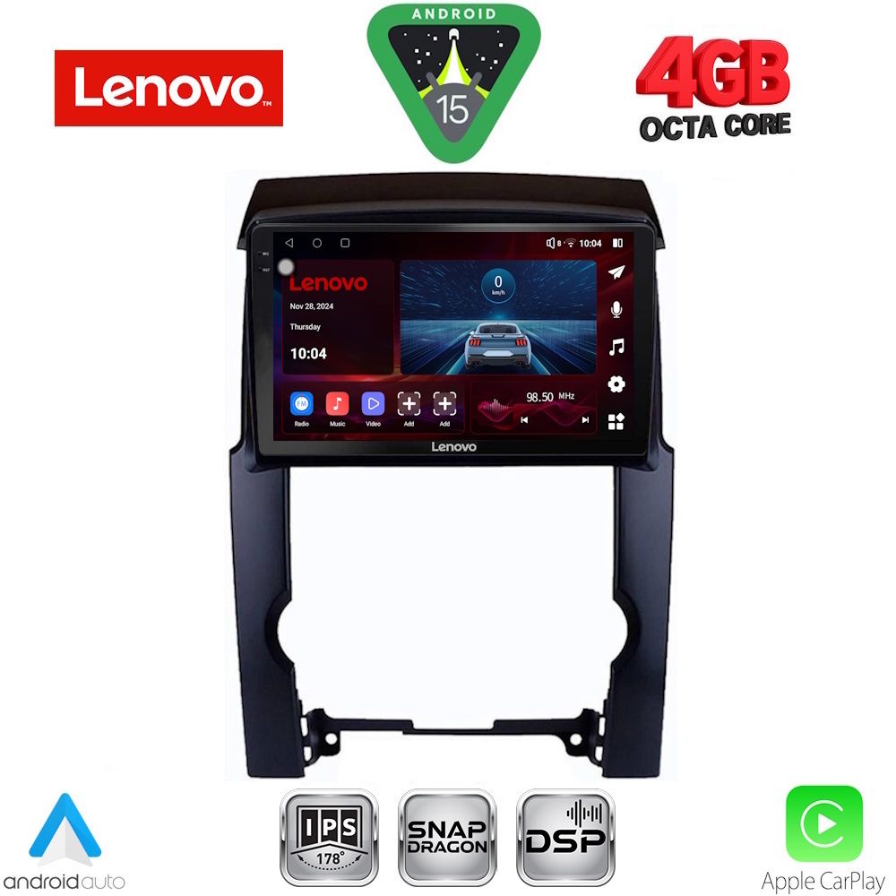 Βλησαρούλης Car Center - LENOVO SSV 9318_CPA (10inc) MULTIMEDIA TABLET for KIA SORENTO mod. 2009-2014
