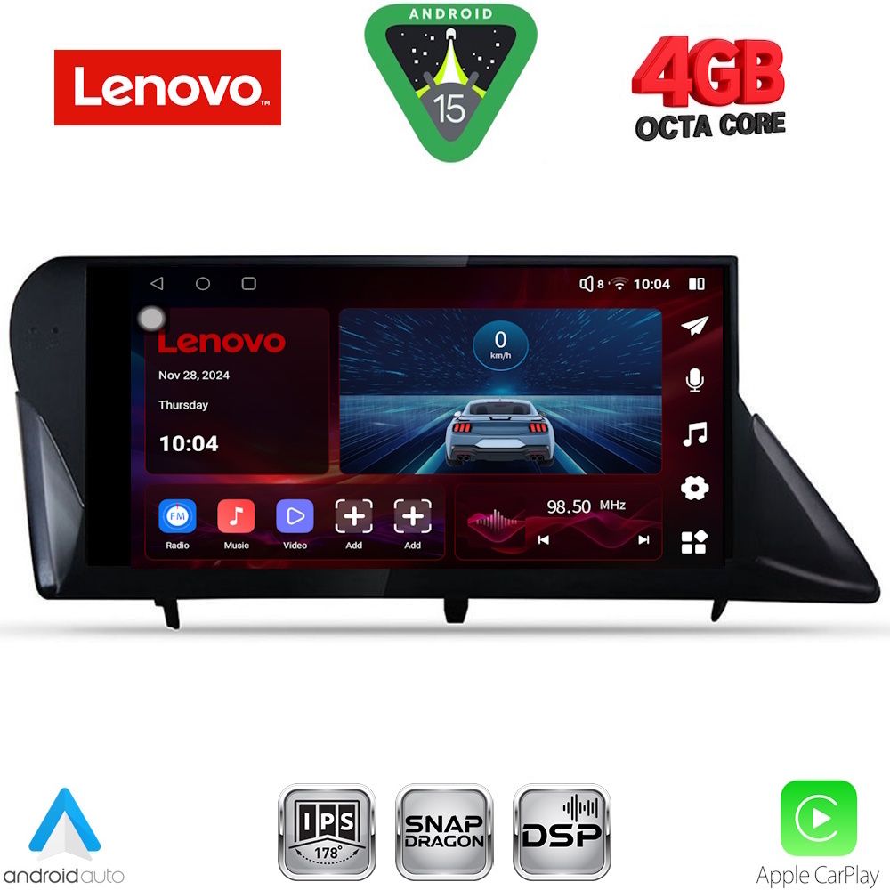 Βλησαρούλης Car Center - LENOVO SSV 9346_CPA (9inc) MULTIMEDIA TABLET for LEXUS RX mod. 2009-2014