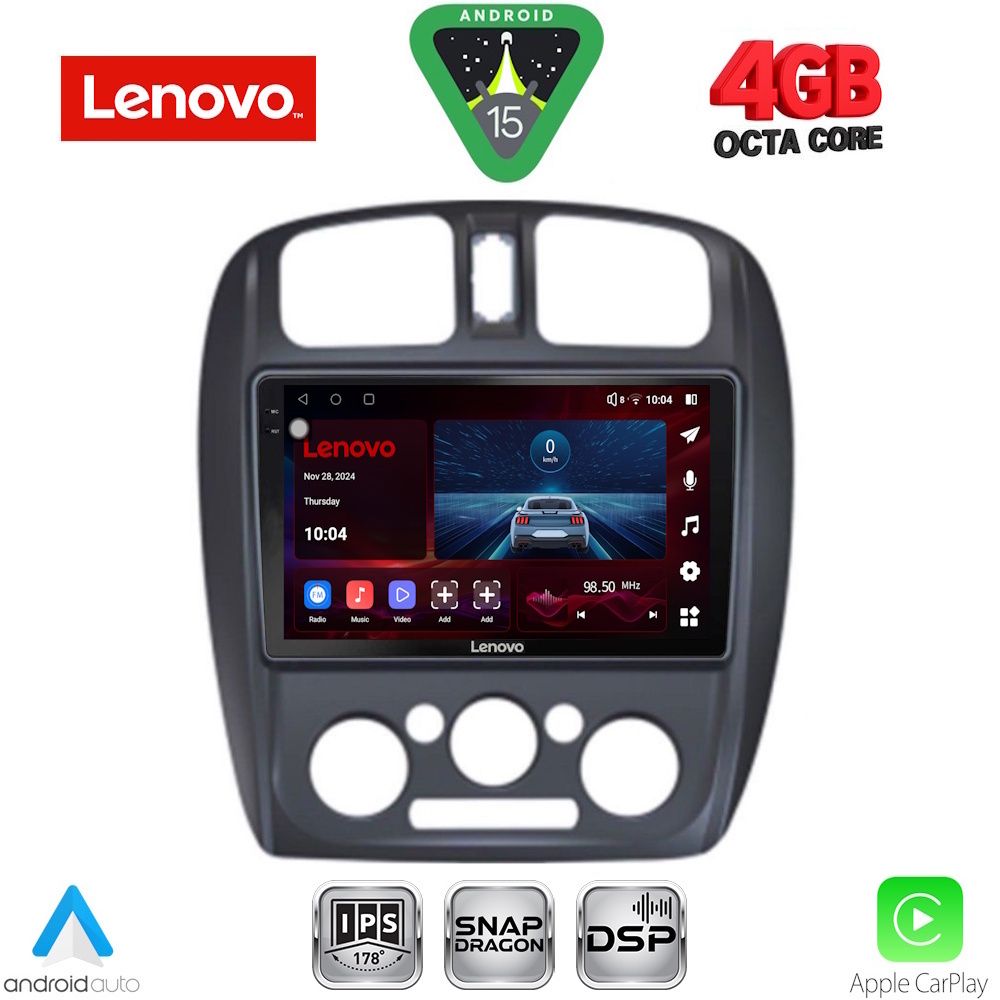 Βλησαρούλης Car Center - LENOVO SSV 9363_CPA (9inc) MULTIMEDIA TABLET for MAZDA 323  mod. 1998-2004