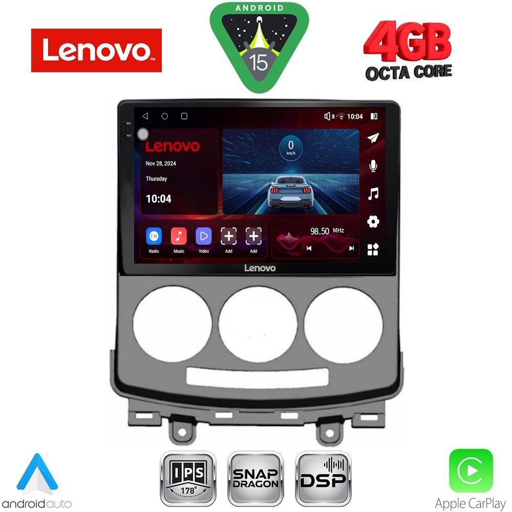 Βλησαρούλης Car Center - LENOVO SSV 9370_CPA (9inc) MULTIMEDIA TABLET for MAZDA 5  mod. 2004-2010