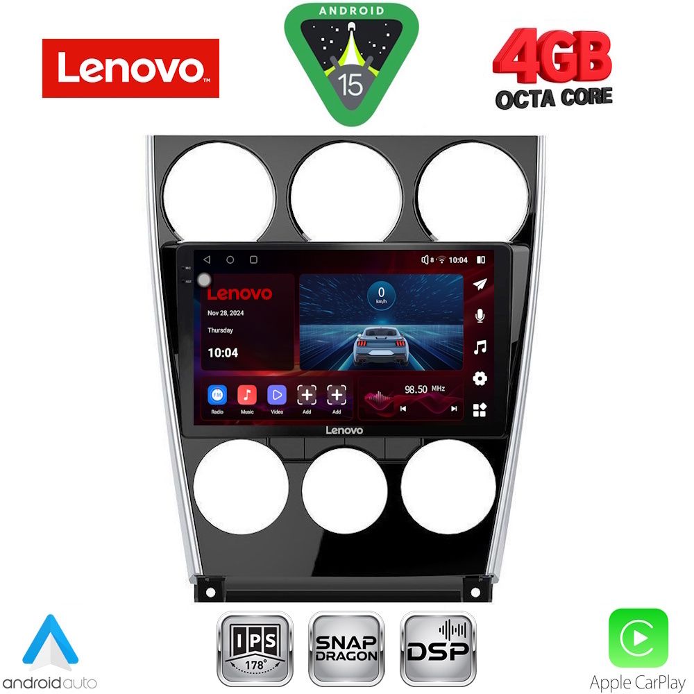 Βλησαρούλης Car Center - LENOVO SSV 9375_CPA (9inc) MULTIMEDIA TABLET for MAZDA 6 (FACELIFT) mod. 2005-2008