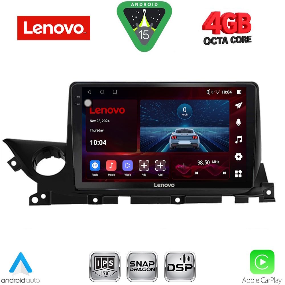 Βλησαρούλης Car Center - LENOVO SSV 9379B_CPA (9inc) MULTIMEDIA TABLET for MAZDA 6 mod. 2021>
