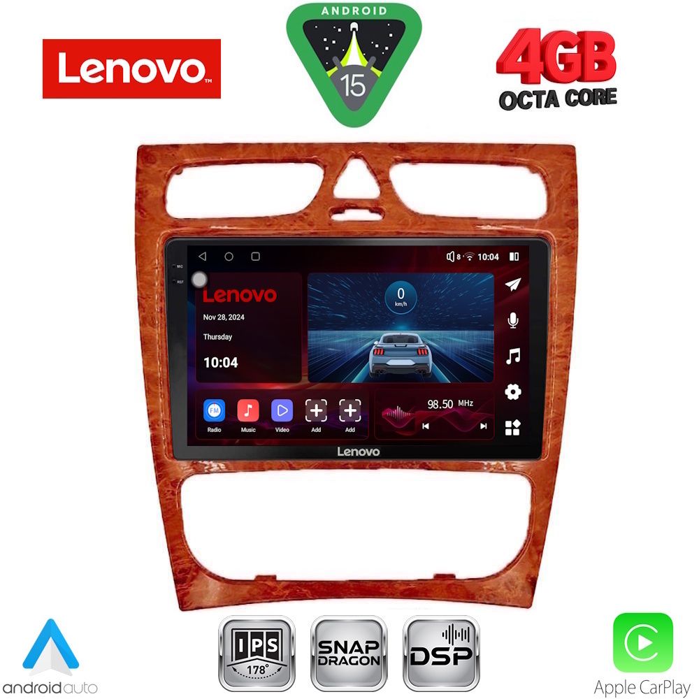 Βλησαρούλης Car Center - LENOVO SSV 9402CH_CPA (9inc) MULTIMEDIA TABLET for MERCEDES C (W203) mod. 1999-2004