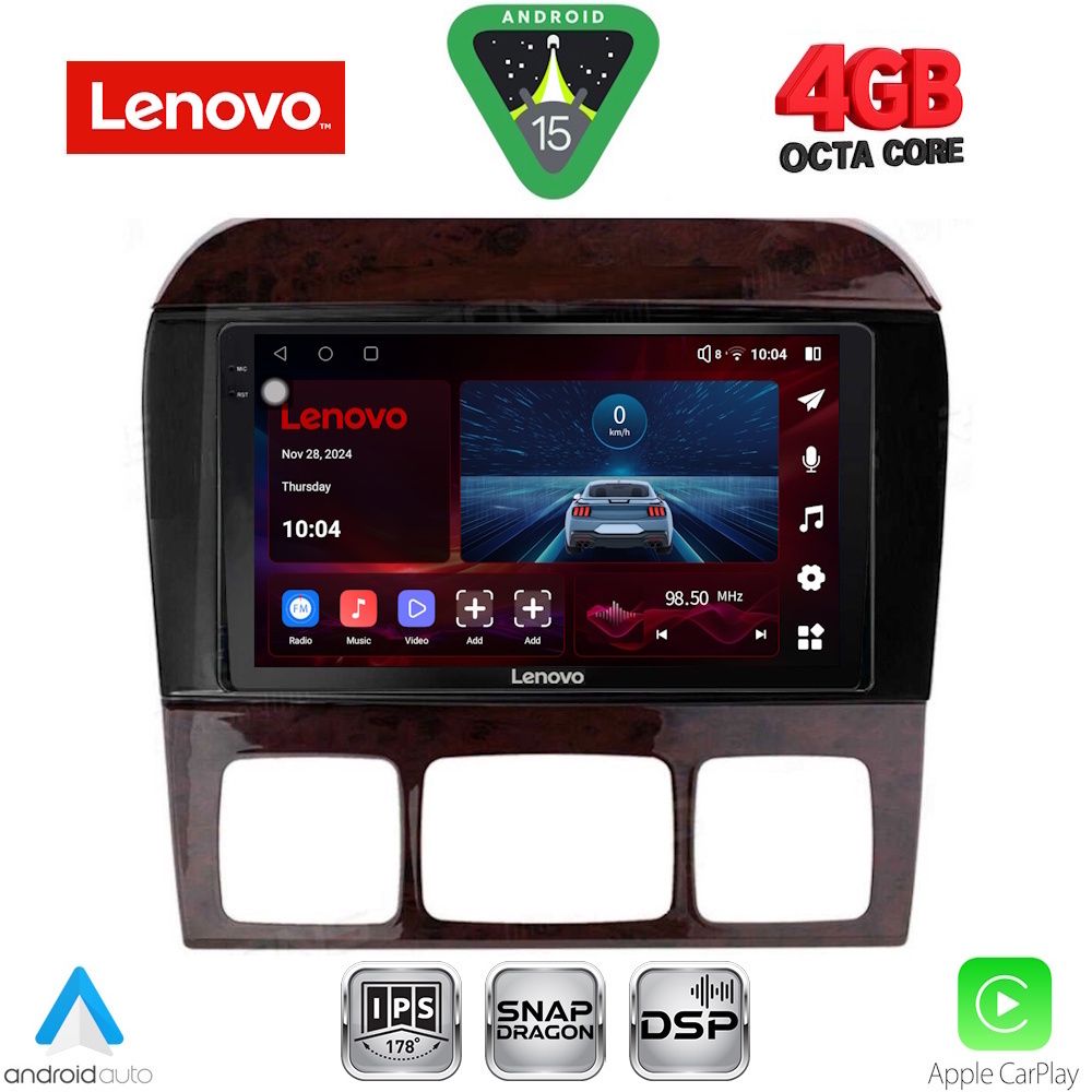 Βλησαρούλης Car Center - LENOVO SSV 9426_CPA (9inc) MULTIMEDIA TABLET for MERCEDES  S  W220  mod. 1998-2005