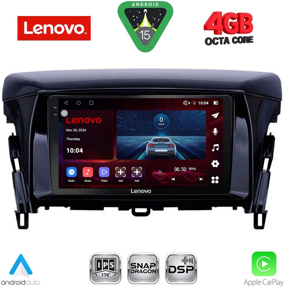 Βλησαρούλης Car Center - LENOVO SSV 9432_CPA (9inc) MULTIMEDIA TABLET for MITSUBISHI ECLIPSE CROSS mod. 2018>