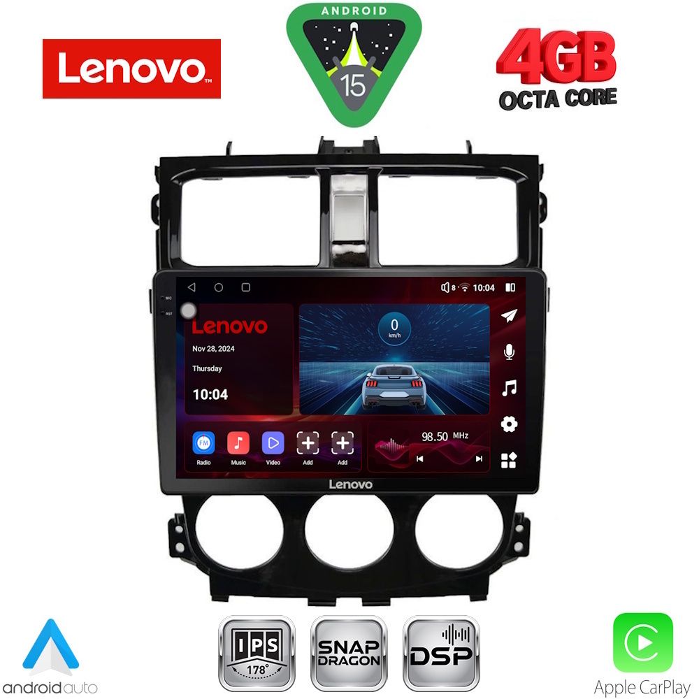 Βλησαρούλης Car Center - LENOVO SSV 9435_CPA (9inc) MULTIMEDIA TABLET for MITSUBISHI COLT mod. 2013-2023
