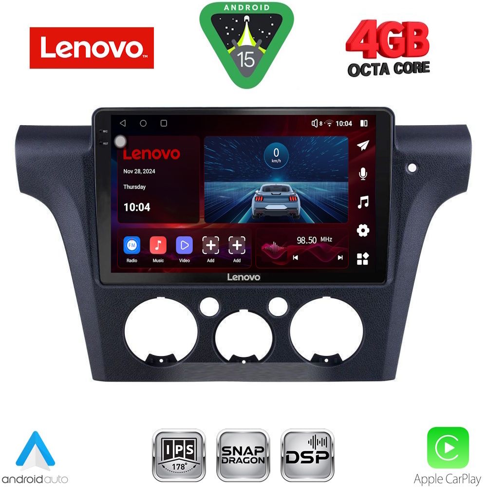 Βλησαρούλης Car Center - LENOVO SSV 9441_CPA CLIMA (10inc) MULTIMEDIA TABLET for MITSUBISHI OUTLANDER mod. 2001-2005 with CLIMA