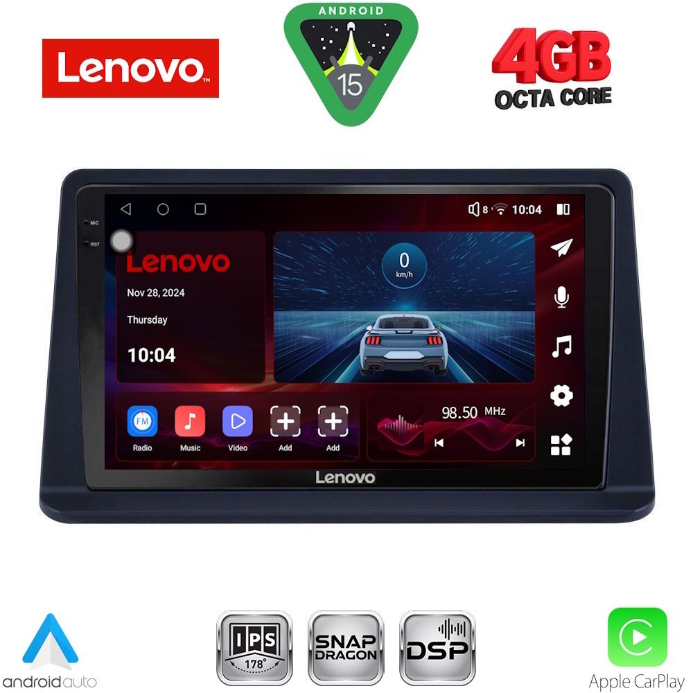 Βλησαρούλης Car Center - LENOVO SSV 9445_CPA (9inc) MULTIMEDIA TABLET for MITSUBISHI PAJERO mod. 1999-2006