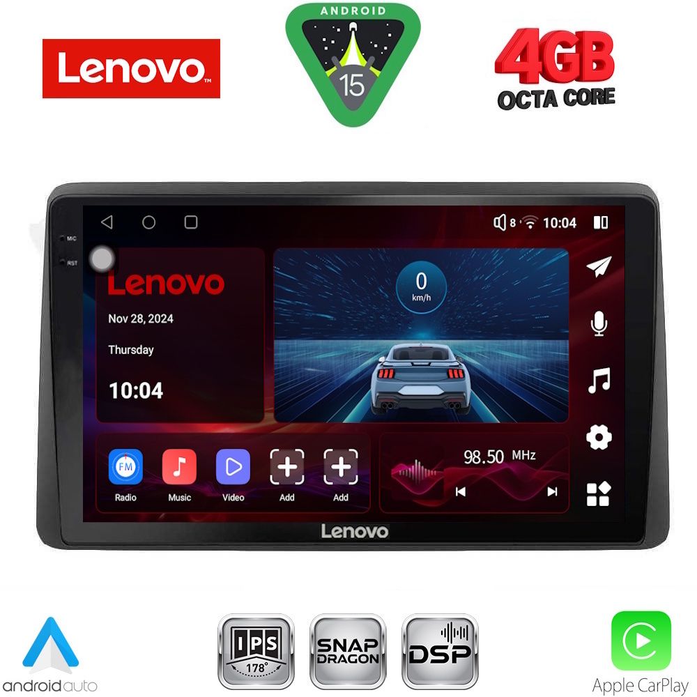 Βλησαρούλης Car Center - LENOVO SSV 9450_CPA (10inc) MULTIMEDIA TABLET for NISSAN NAVARA D22 mod. 1998-2004