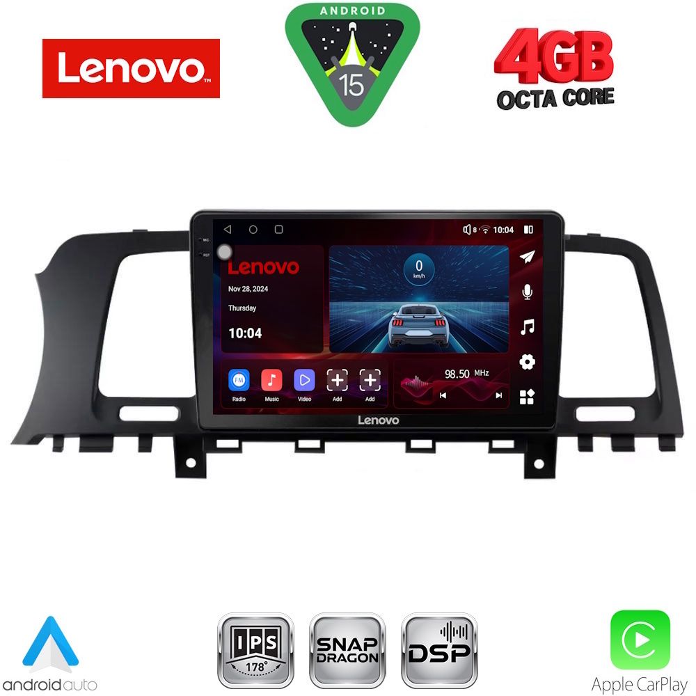 Βλησαρούλης Car Center - LENOVO SSV 9462_CPA (9inc) MULTIMEDIA TABLET for NISSAN MURANO mod. 2007-2014