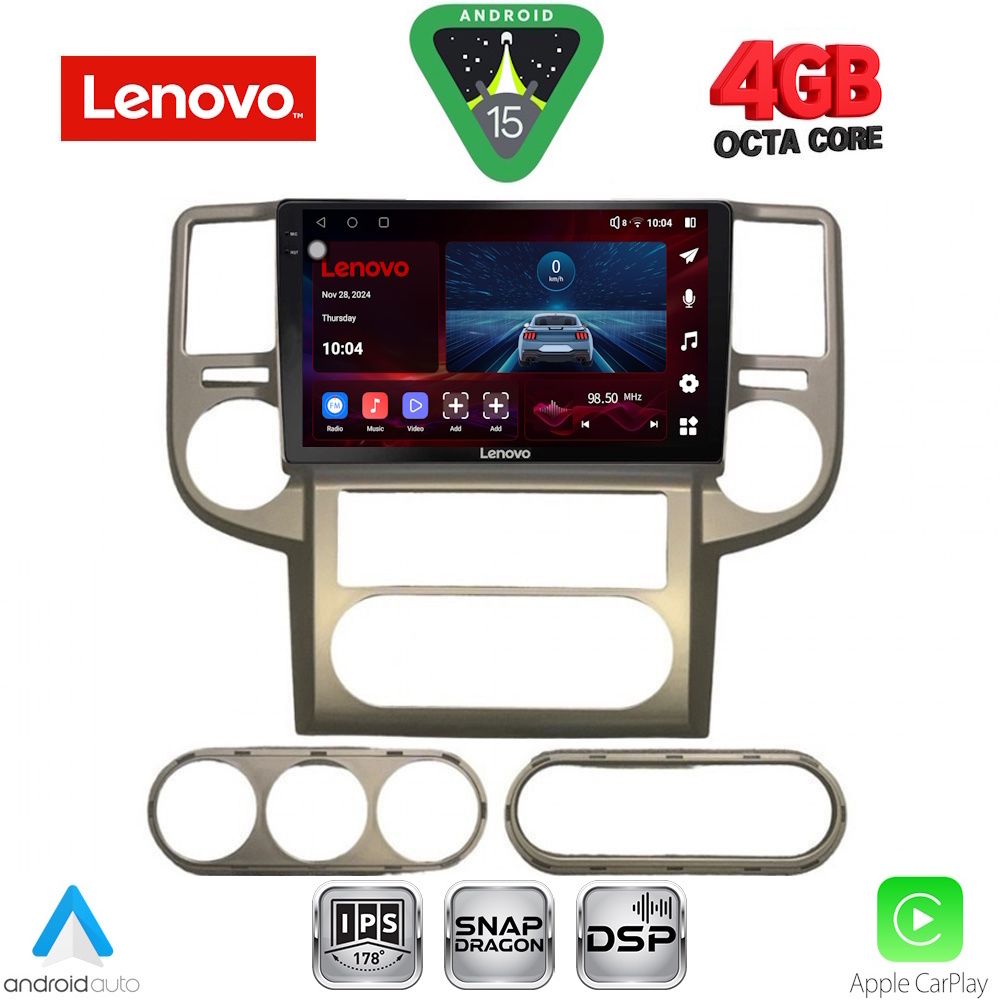 Βλησαρούλης Car Center - LENOVO SSV 9475_CPA (10inc) MULTIMEDIA TABLET for NISSAN XTRAIL mod. 2004-2007