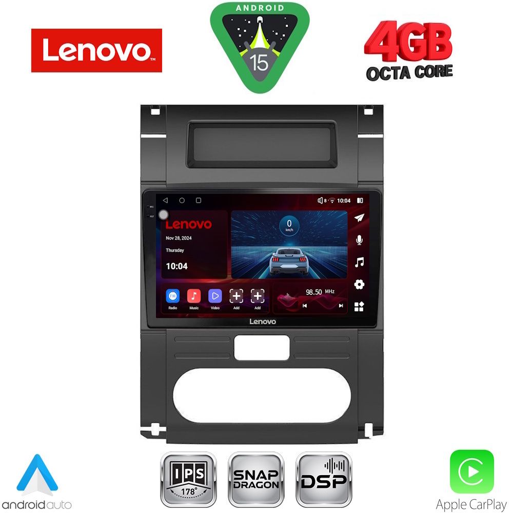Βλησαρούλης Car Center - LENOVO SSV 9477_CPA (10inc) MULTIMEDIA TABLET for NISSAN XTRAIL mod. 2007-2013