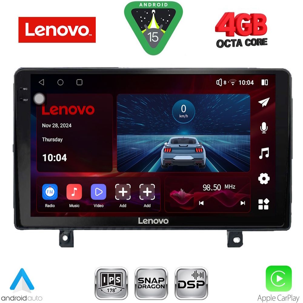 Βλησαρούλης Car Center - LENOVO SSV 9485_CPA (9inc) MULTIMEDIA TABLET for OPEL ASTRA H mod.2004-2010