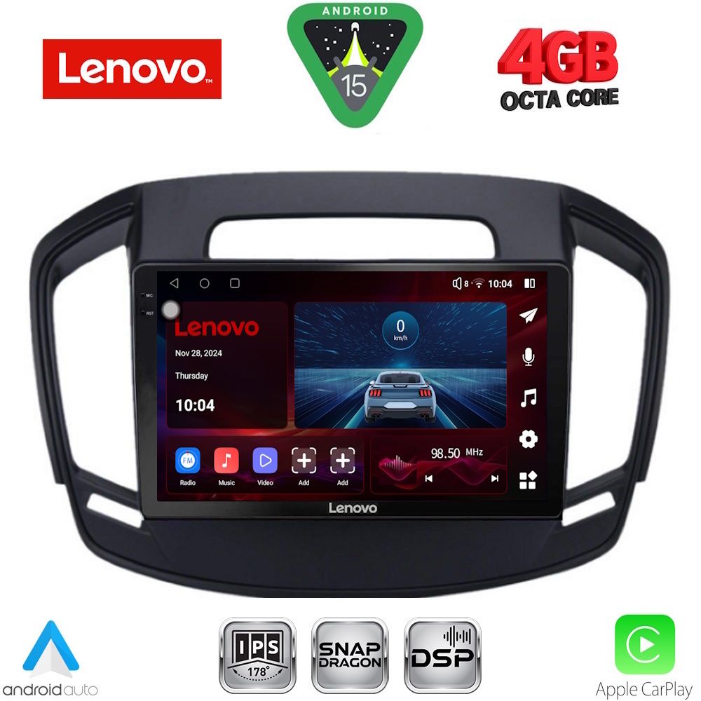 Βλησαρούλης Car Center - LENOVO SSV 9492_CPA (9inc) MULTIMEDIA TABLET for OPEL INSIGNIA  mod.2014-2017