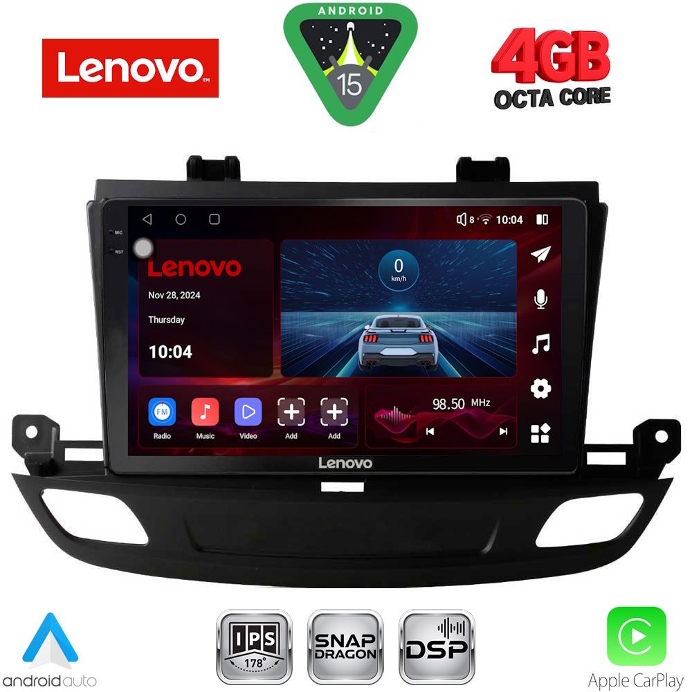 Βλησαρούλης Car Center - LENOVO SSV 9493_CPA (9inc) MULTIMEDIA TABLET for OPEL INSIGNIA mod. 2018>