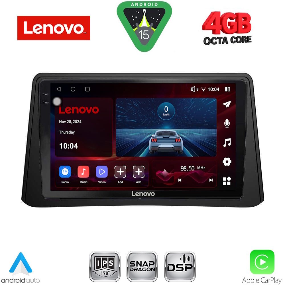 Βλησαρούλης Car Center - LENOVO SSV 9496_CPA (9inc) MULTIMEDIA TABLET for OPEL MOKKA mod. 2012-2015