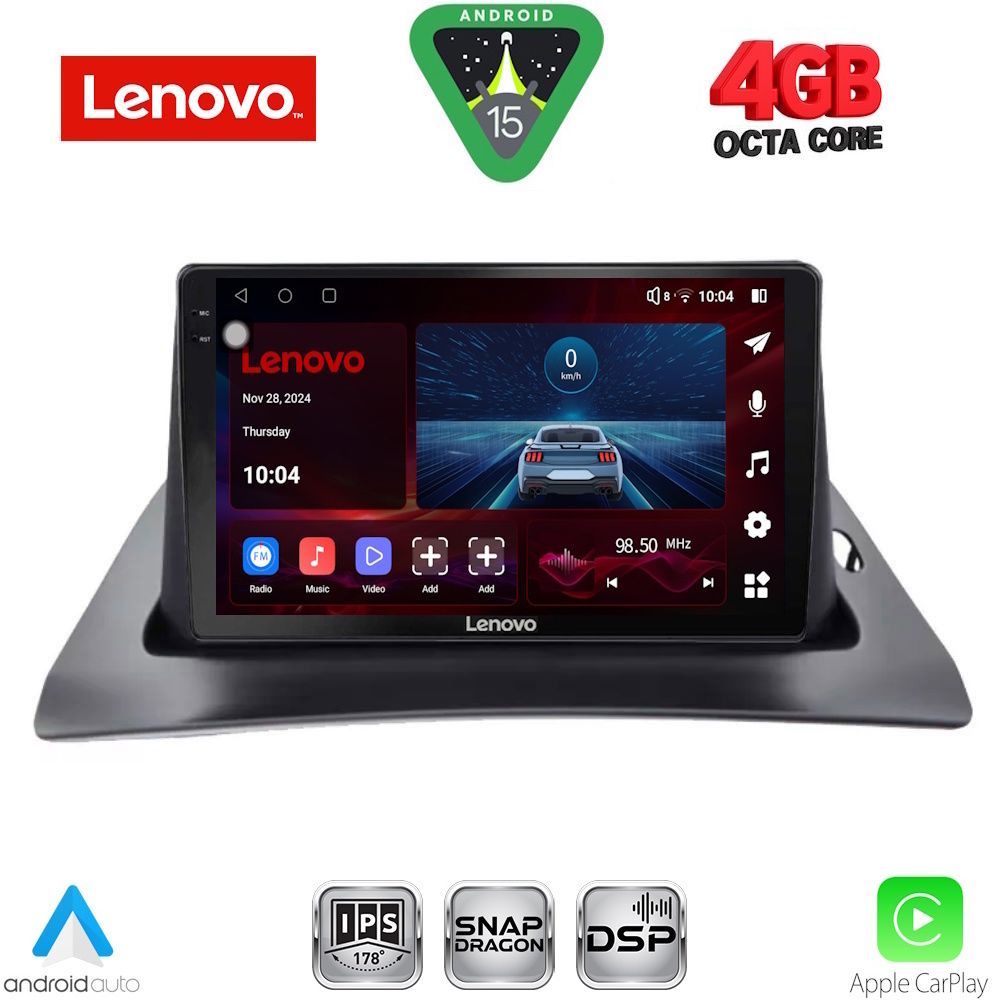 Βλησαρούλης Car Center - LENOVO SSV 9550_CPA (9inc) MULTIMEDIA TABLET for RENAULT KANGOO mod. 2010>