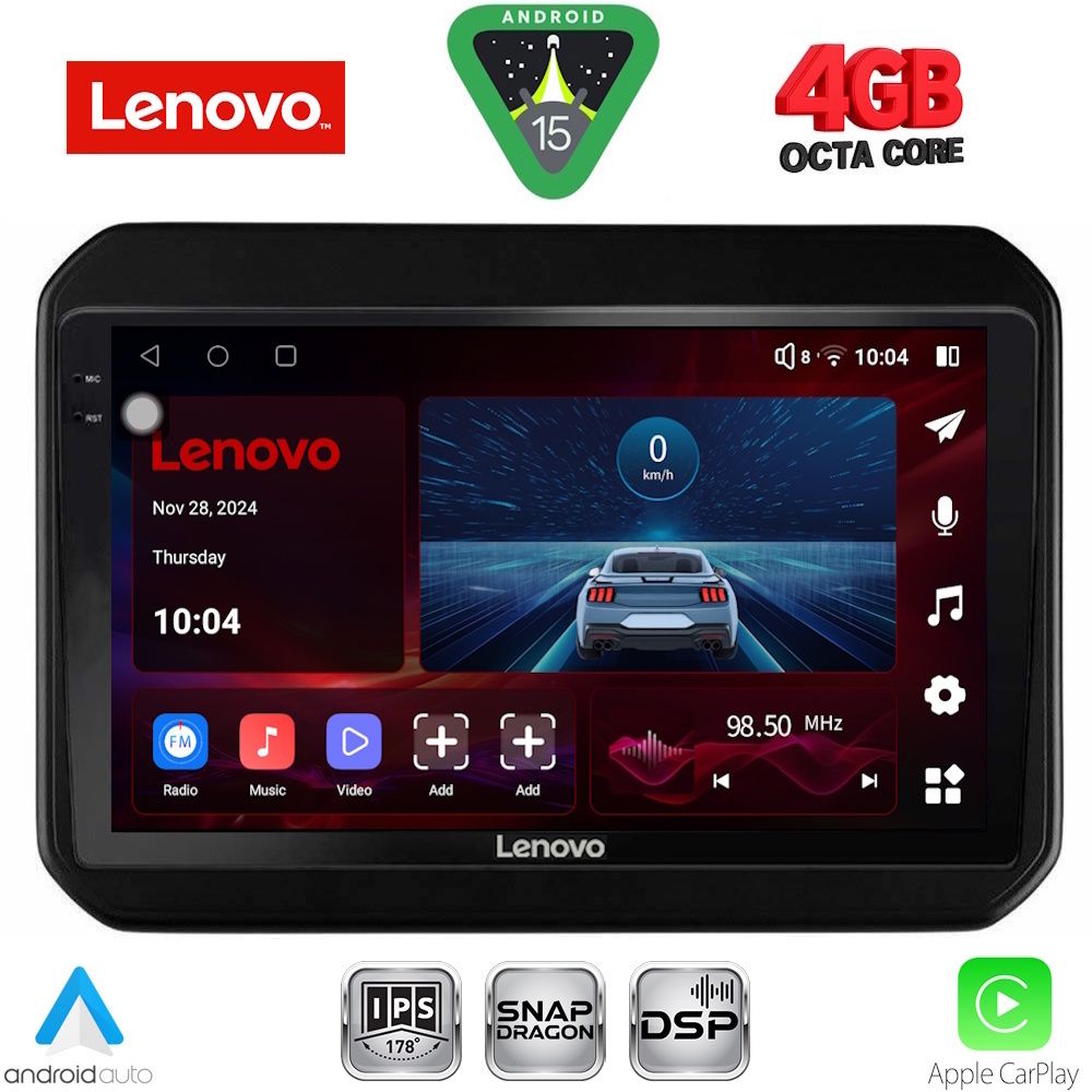 Βλησαρούλης Car Center - LENOVO SSV 9676_CPA (9inc) MULTIMEDIA TABLET for SUZUKI IGNIS mod. 2016>