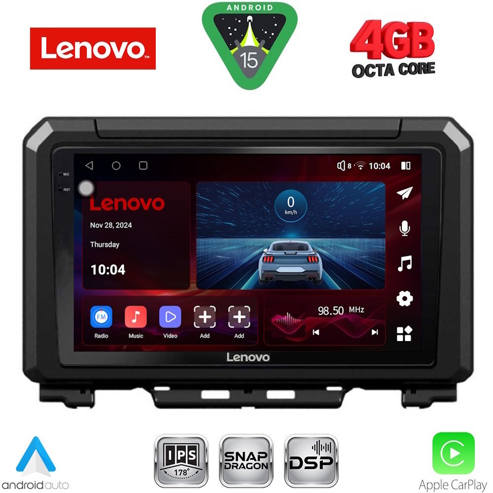 Βλησαρούλης Car Center - LENOVO SSV 9679_CPA (9inc) MULTIMEDIA TABLET for SUZUKI JIMNY mod. 2017>